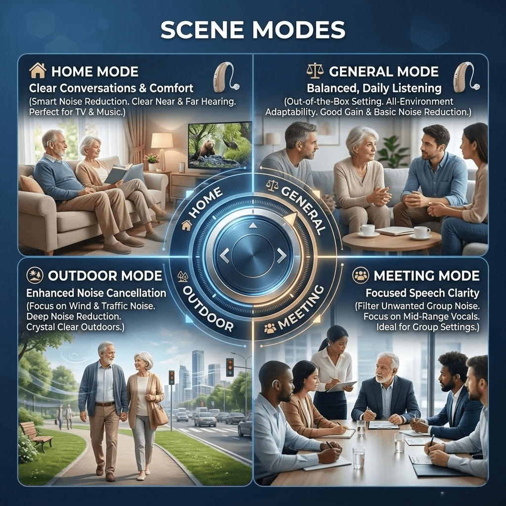 Rechargeable Digital Hearing Aids