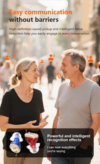 Digital Hearing Amplifier with Charging Case